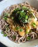 Cold Soba Noodles with Grated Daikon & ‘Nametake’ Enoki