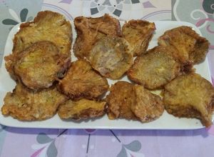 Una foto de Setas de cardo empanadas