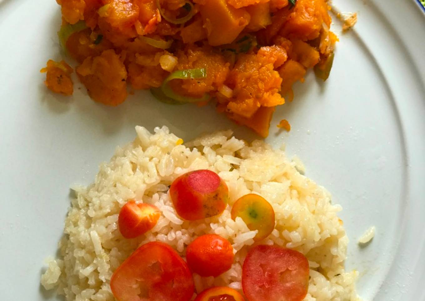 Ahuyama o Calabaza guisadas