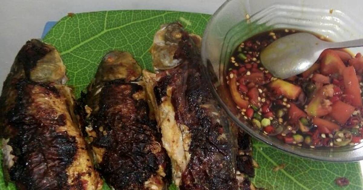 gambar ikan mas merah Resep Ikan mas bakar kecap oleh Kisti azarine Cookpad