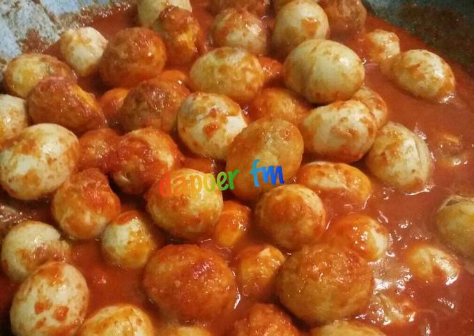 Resep Telur Bumbu Bali Oleh Mama Gibran Dapoer Fm Cookpad