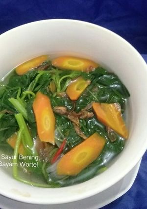 Foto resep Sayur Bening Bayam Wortel