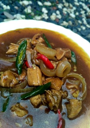 Foto resep Chicken with Black Pepper Sauce