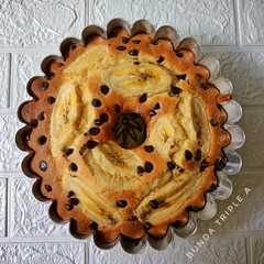 รูปของ Banana cake/bolu pisang chococips