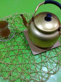 صورة لوصفة أتاي(شاي) معطر من المطبخ الجزائري 🇩🇿 🇩🇿