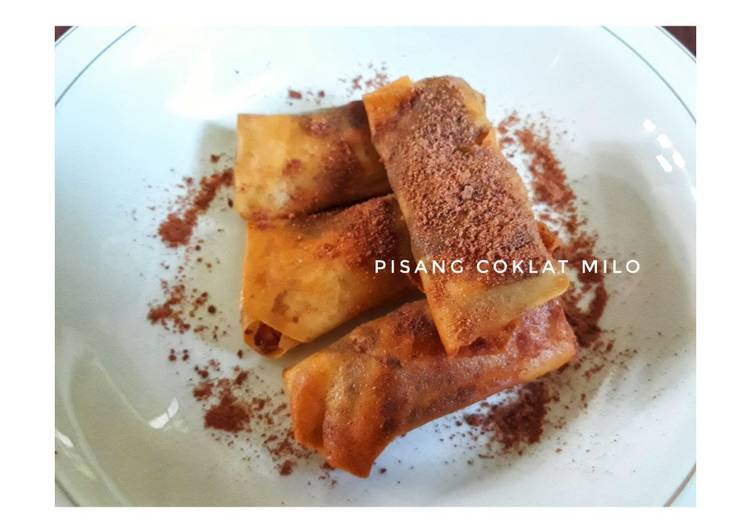 Piscok (Pisang coklat milo)