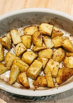 香料烤馬鈴薯 的食譜成品照片