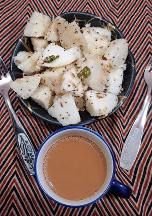 A picture of Tempering Idli (Fusion).