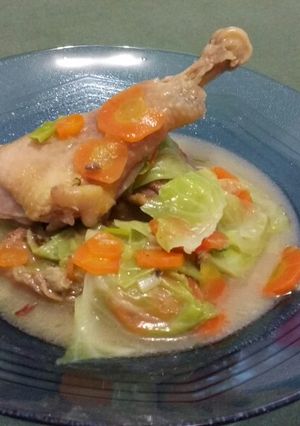 Foto resep Sop Ayam Kampung Simple