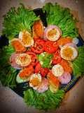 Leftover Boiled Egg Salad Chaat