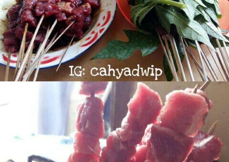 Sate Daging Sederhana