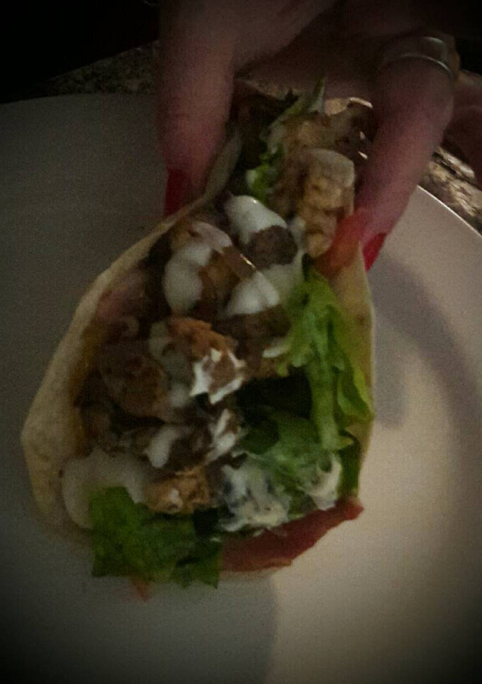 Una foto de Wraps de ternera y pollo