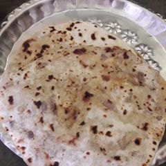 A picture of Sattu paratha.