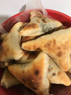 صورة لوصفة فطائر السبانخ