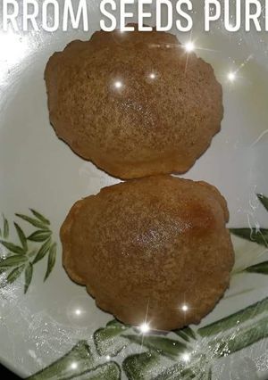 A picture of Carom seeds puri.