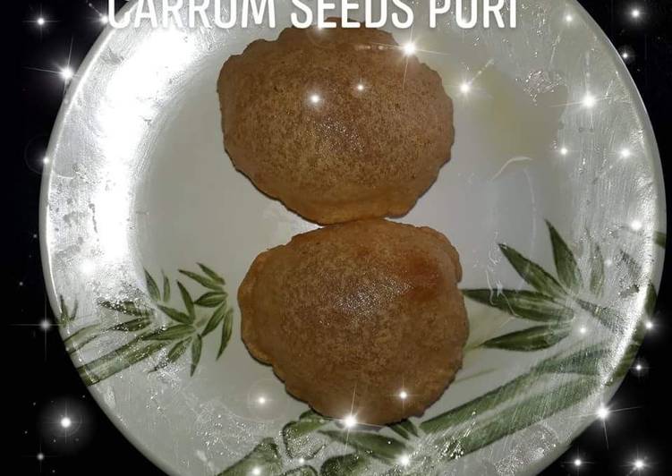 Carom seeds puri