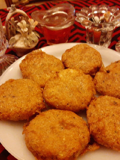 A picture of Chicken shami kebab.