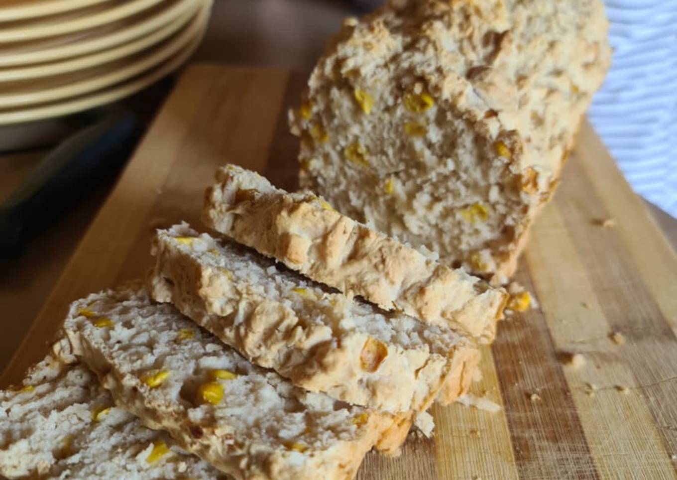 Beer and corn bread