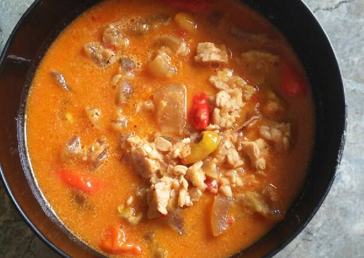 Krecek tempe pedes gurih