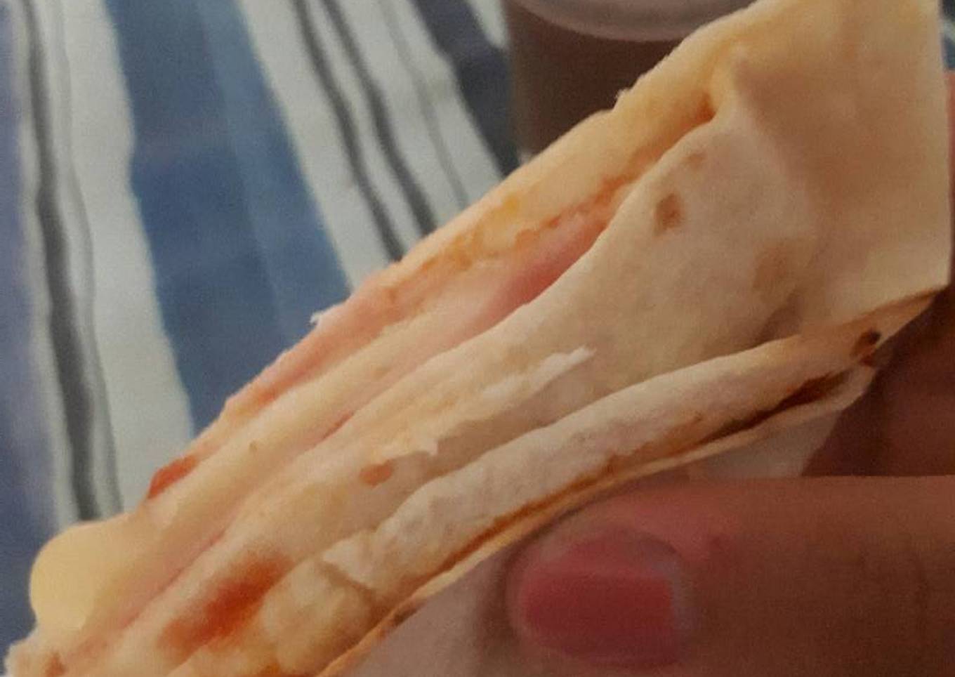 Tortitas de jamón y queso