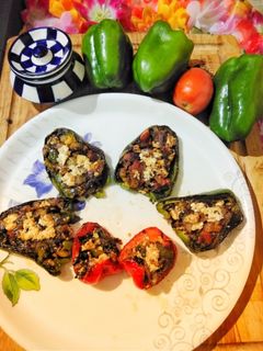 ক্যাপ্সিকামের ফ্লাওয়ার (Capsicum Flower Recipe in Bengali) রেসিপির প্রধান ছবি