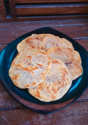 Foto resep Hotteok Rumahan (isi selai apel)