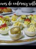 Huevos de codorniz rellenos