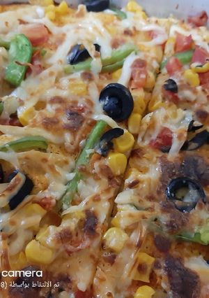 صورة لوصفة بيتزا 🍕🍕🍕