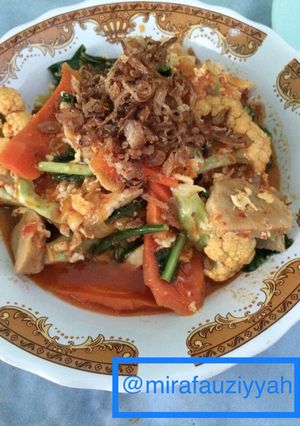 Foto resep Capjay kuah pedas