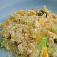 #masakankos Bubur Oat Brokoli Jagung PPR রেসিপির প্রধান ছবি