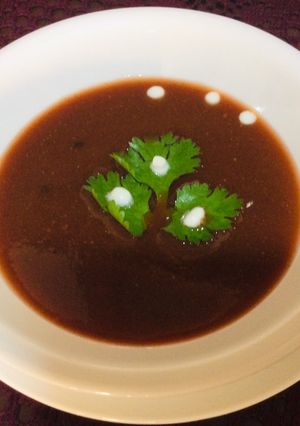 A picture of Mix veg soup.
