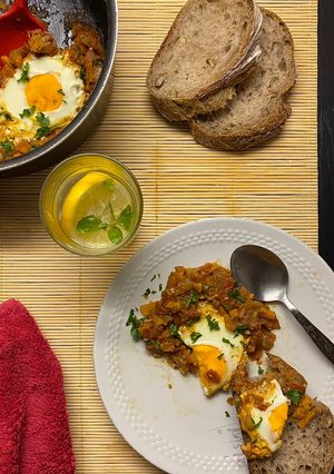 Tunisian “shakshuka” ——my way রেসিপির প্রধান ছবি