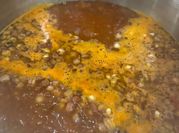 Una foto de espinazo de res