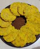 Galletas saladas de polenta