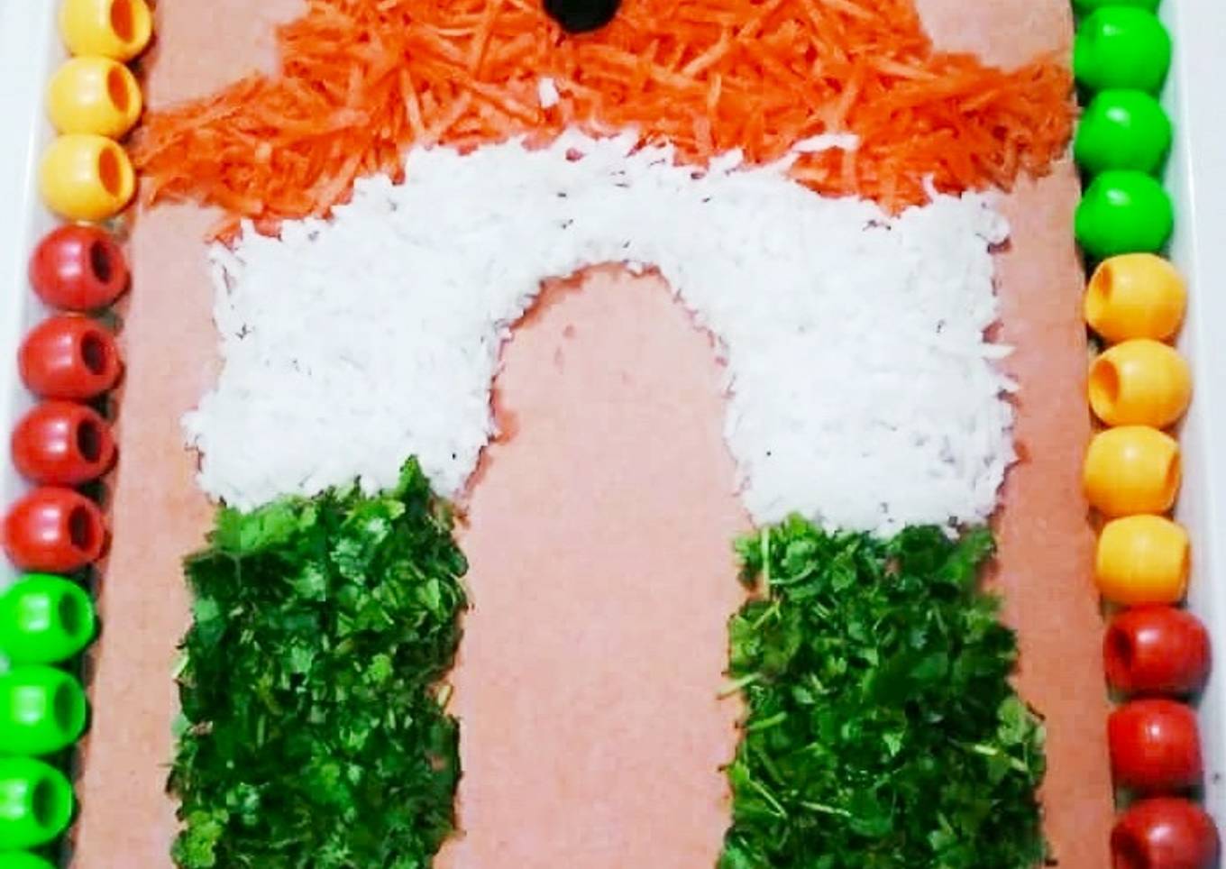 Tricolour salad