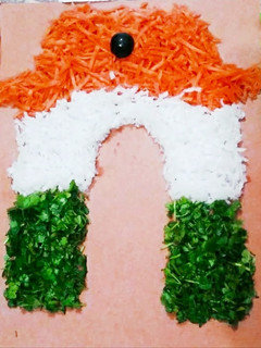A picture of Tricolour salad.