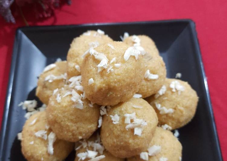 Recipe of Quick Besan Laddu