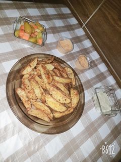 صورة لوصفة بطاطس ودجز