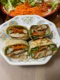 เคบับไก่น้ำสลัดงาคั่วญี่ปุ่น