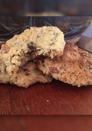 Una foto de Cookies de avena clásicas con chocochips