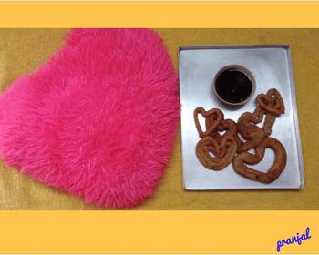 Without Fail Make Recipe Heart Churros with Chocolate Sauce Yummy