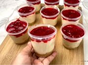Gambar puding cheesecake