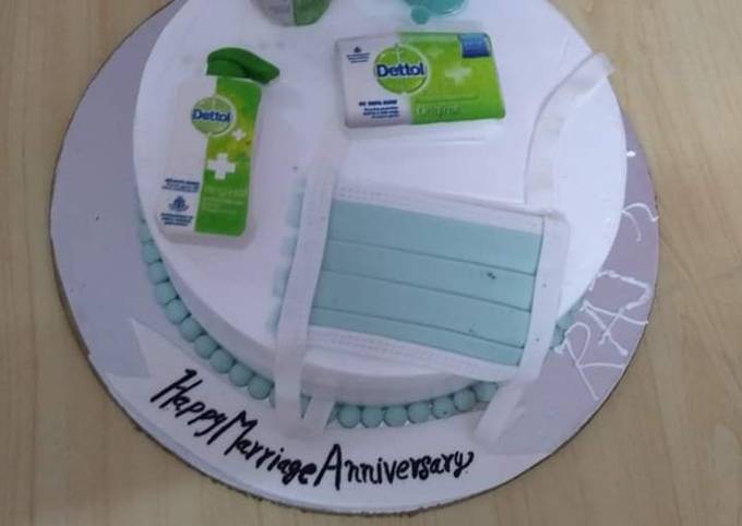 Recipe of Speedy Covid19 special White Forest Cake