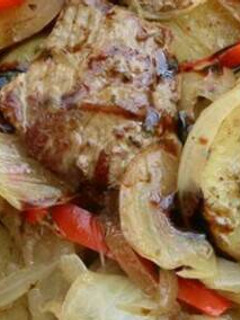 Una foto de Bifes a la criolla
