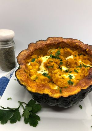 Una foto de Zapallo relleno