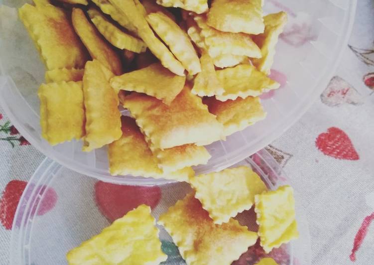 Crackers con esubero di lievito madre