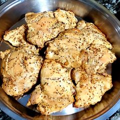 Pepper chicken thighs A picture of Pepper chicken thighs.