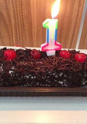 Foto resep Black forest roll