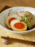 Seasoned Eggs with Dashi Soy Sauce (Great for Appetizers)