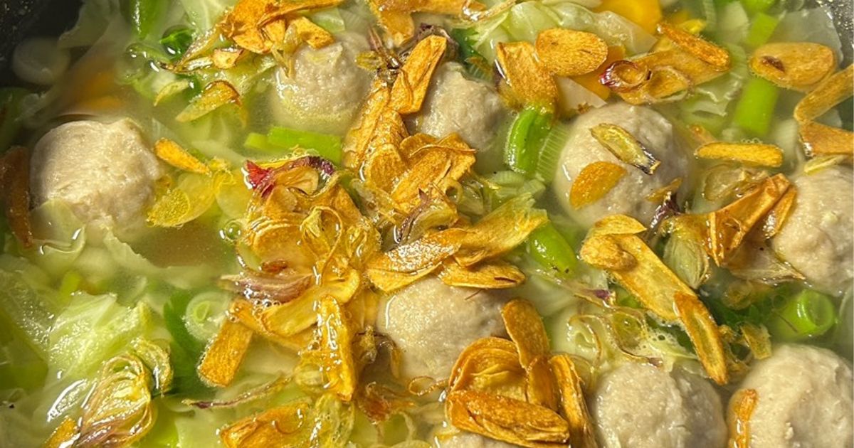 Sayur Sop Bakso Ayam